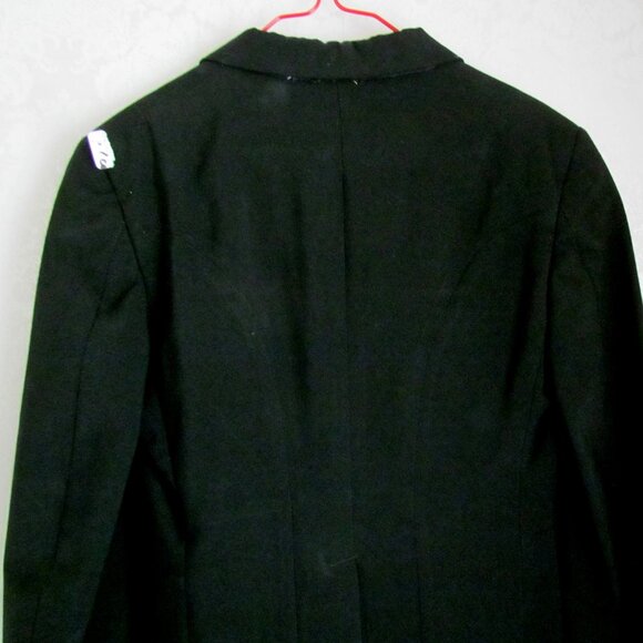 BOY'S BLACK TUXEDO TAIL COAT, M, AFTER SIX TUX JACKET, FORMAL WEDDING COAT - Picture 5 of 5